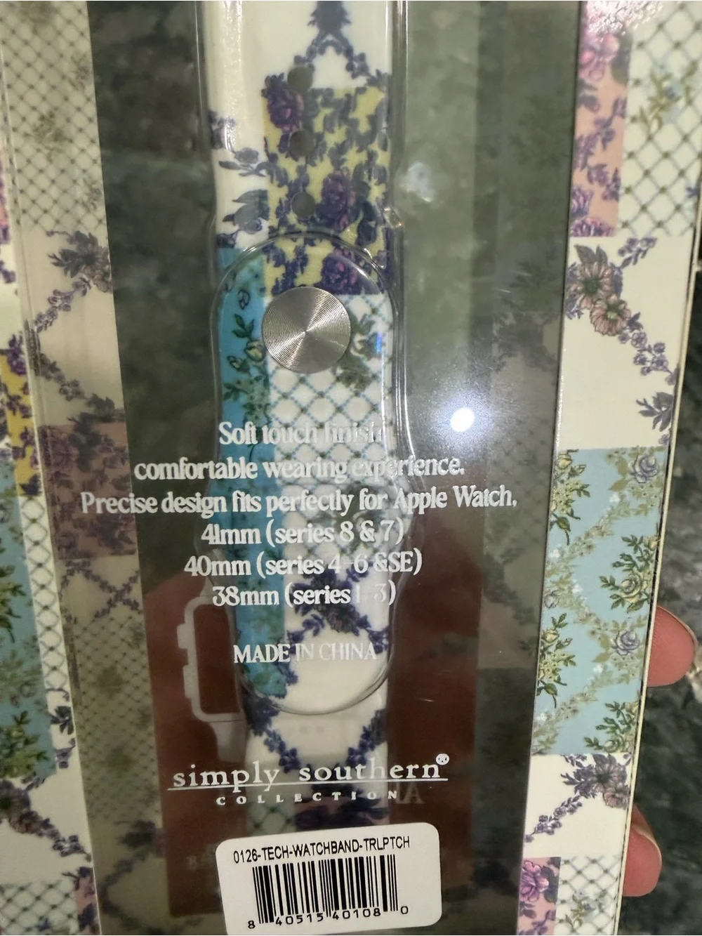 NIB Simply Southern Floral Apple Watch Band 38mm 40mm 41mm